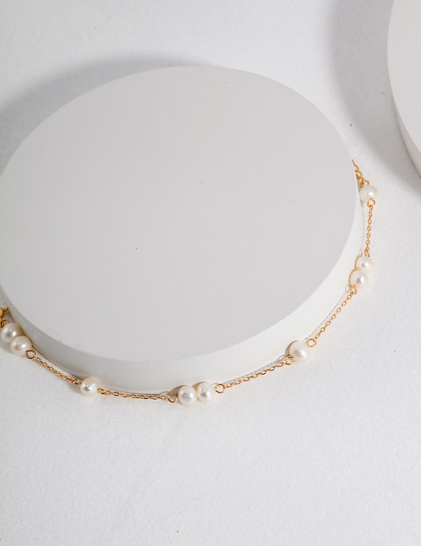 925 Silver With Freshwater Pearls Bracelet