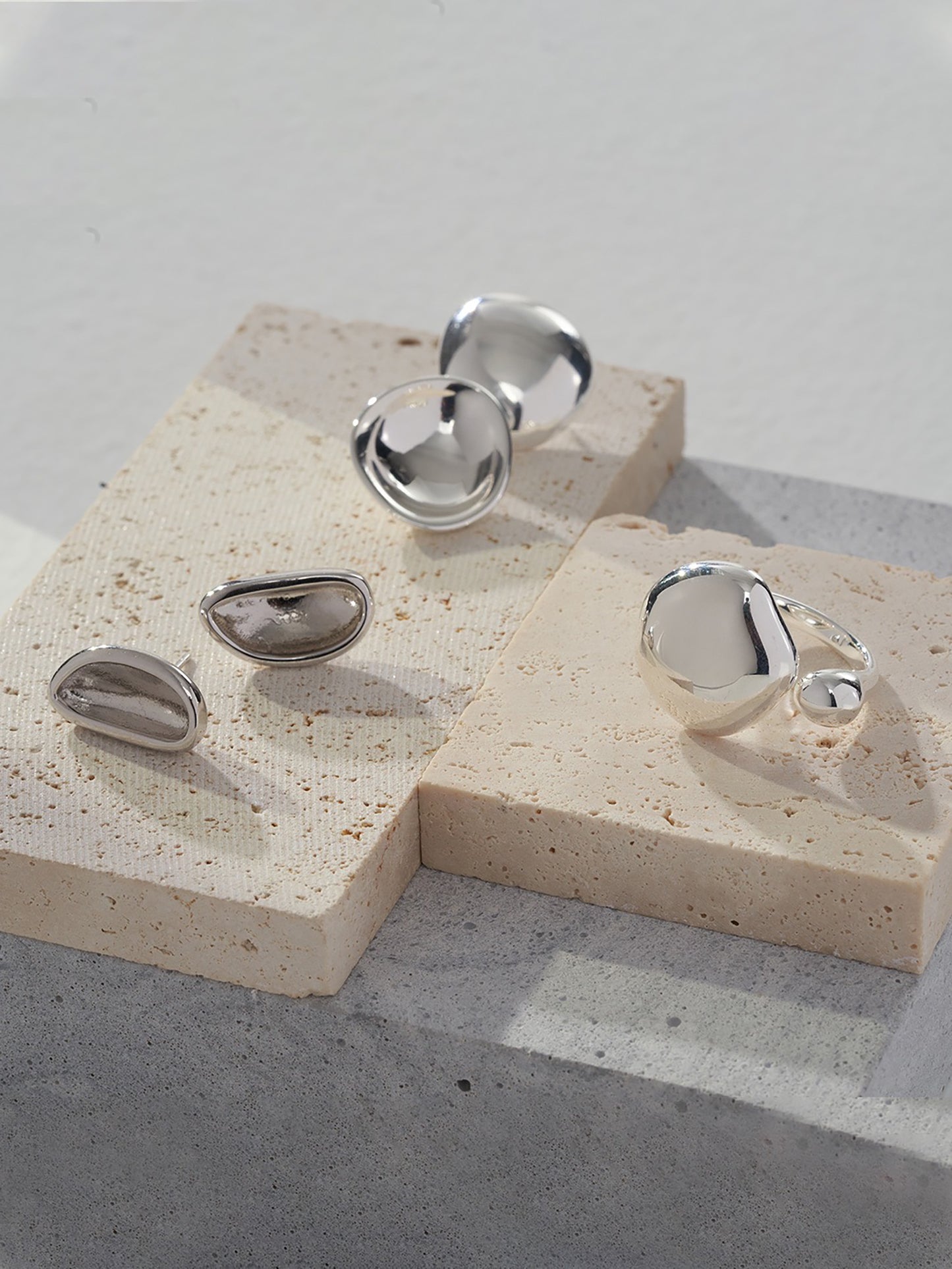 Morden 925 Silver Open Ring